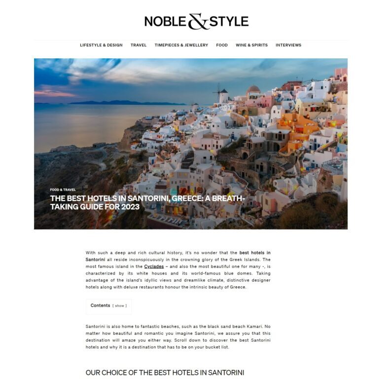 Noble & Style (Germany) – February 2023